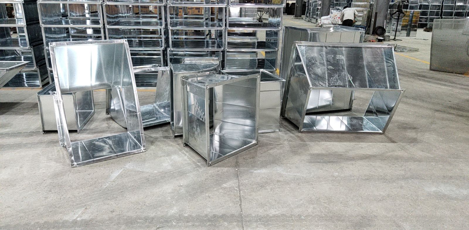 Hình ảnh sản phẩm Chếch 45 độ ống gió vuông